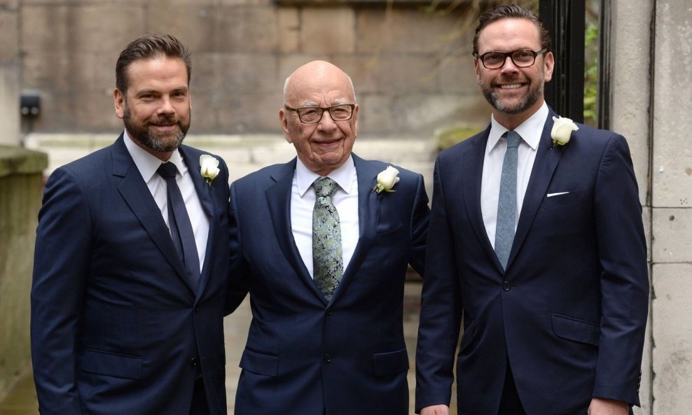 Lachlan Murdoch, Rupert Murdoch, James Murdoch