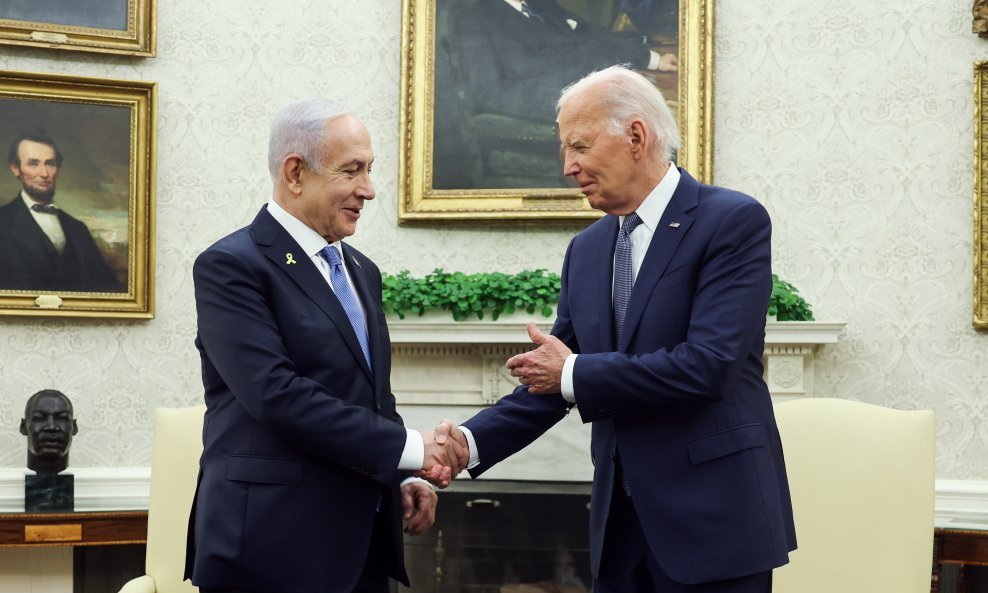 Benjamin Netanyahu, Joe Biden