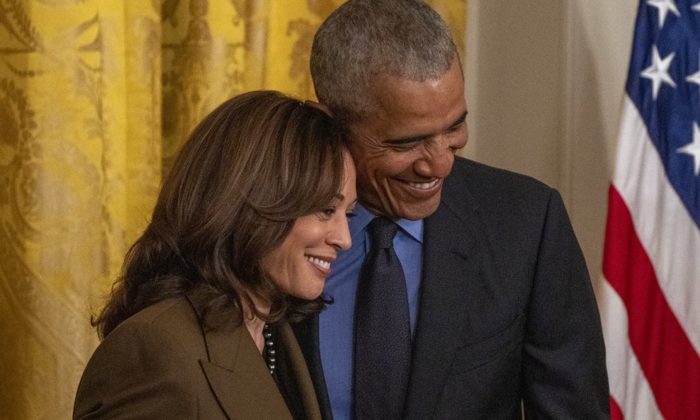 Kamala Harris i Barack Obama