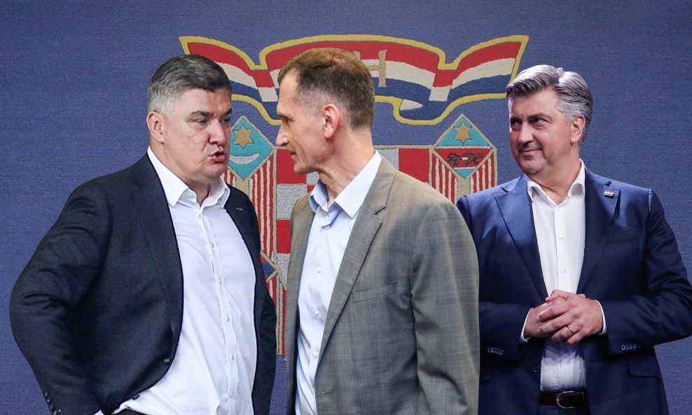 Zoran Milanović, Dragan Primorac, Andrej Plenković