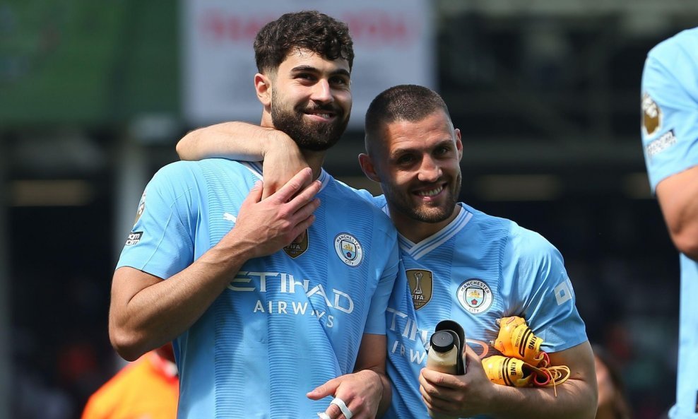 Joško Gvardiol i Mateo Kovačić Manchester City