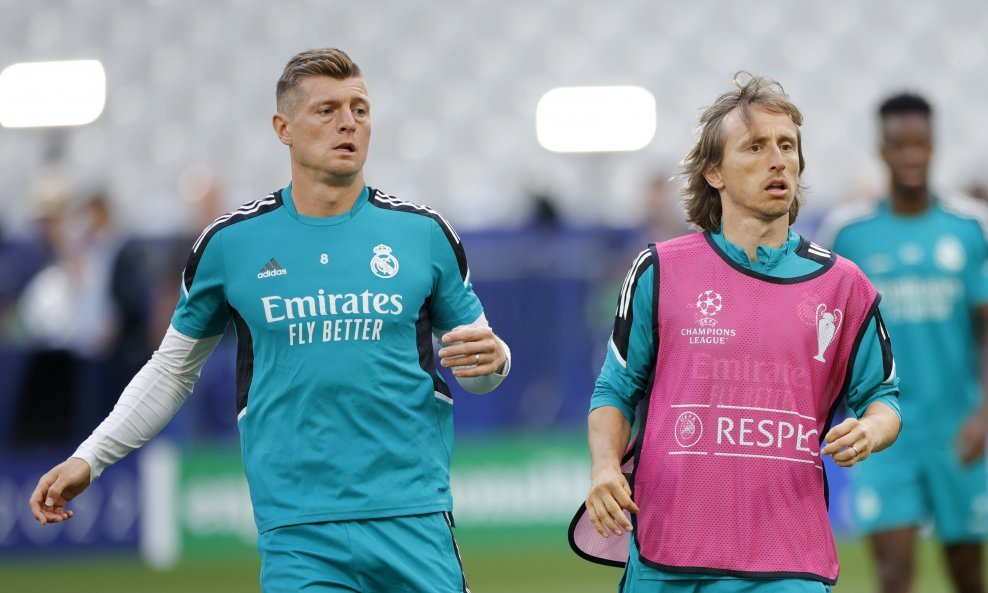 Toni Kroos i Luka Modrić