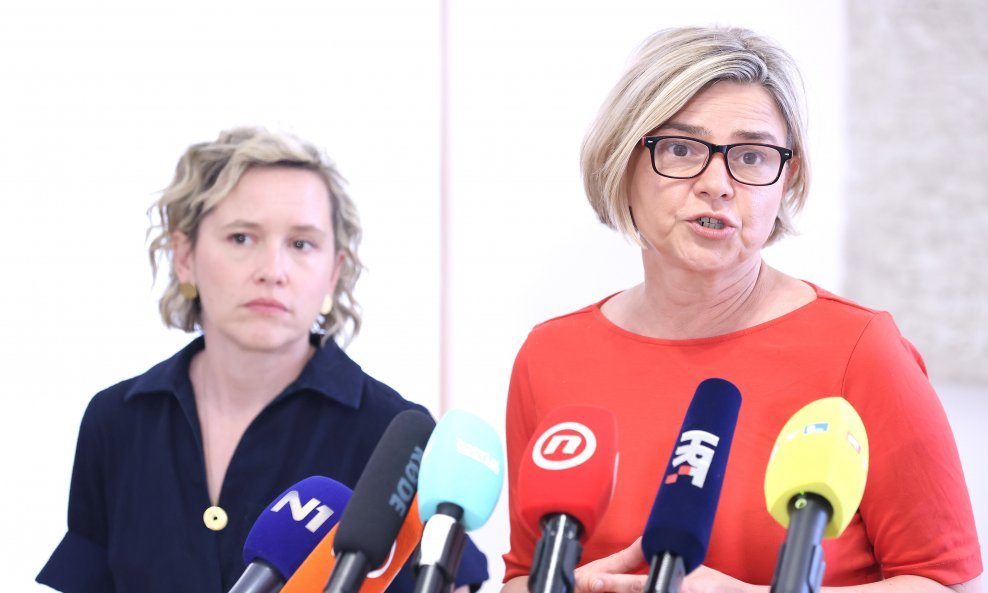 Ivana Kekin i Sandra Benčić