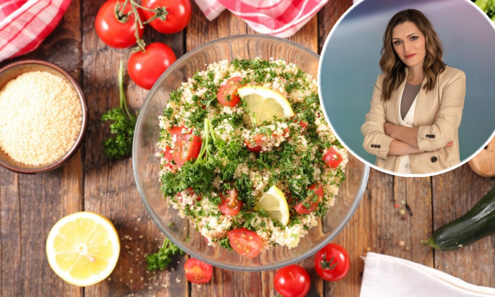 Tabbouleh salata, Angelina Paić