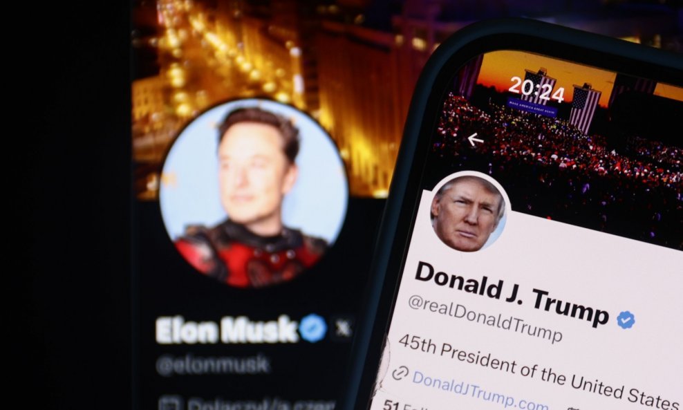 Elon Musk i Donald Trump