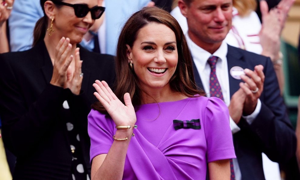 Kate Middleton na Wimbledonu u srpnju 2024.