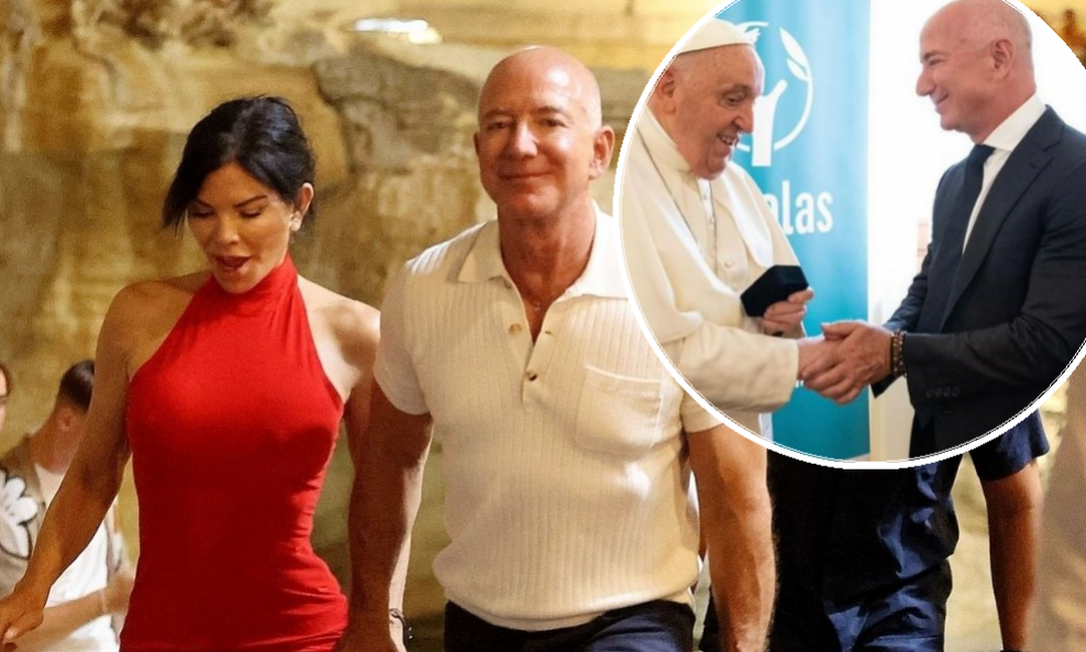 Jeff Bezos i Lauren Sanchez