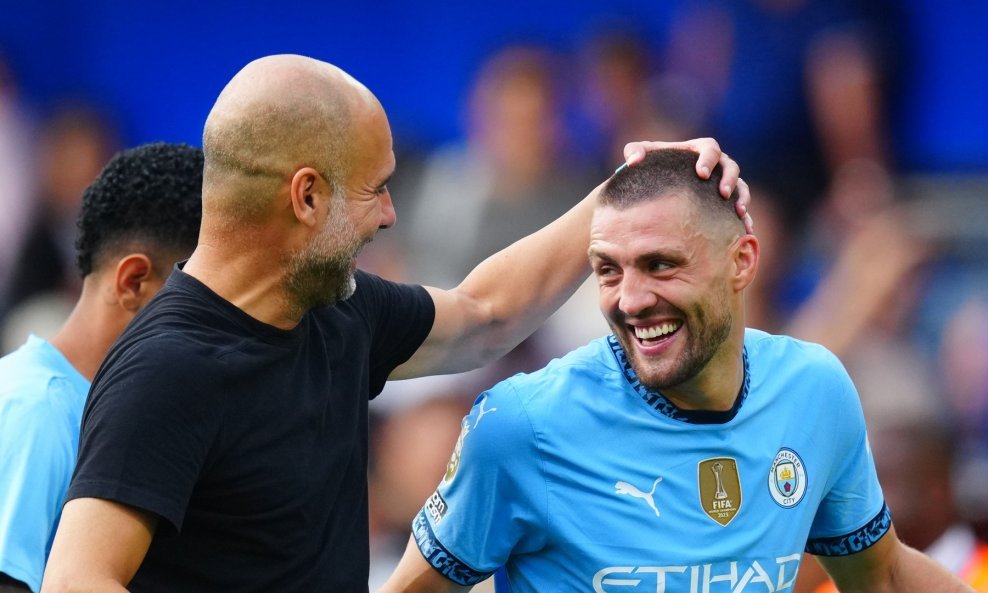 Pep Guardiola i Mateo Kovačić