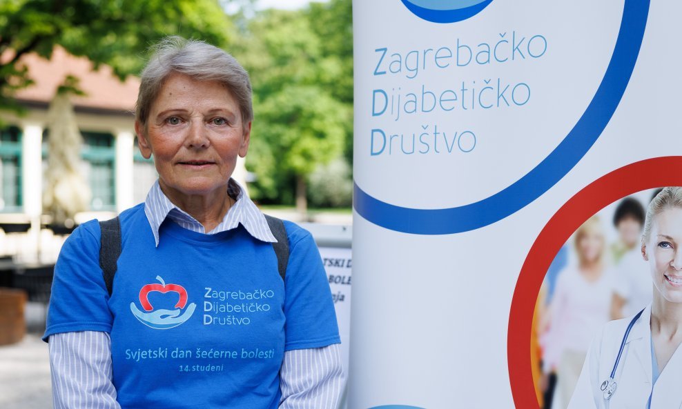 Predsjednica Zagrebačkog dijabetičkog društva Manja Prašek