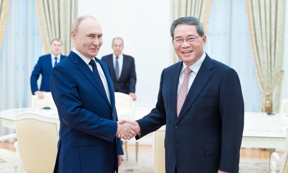 Vladimir Putin i Li Qiang