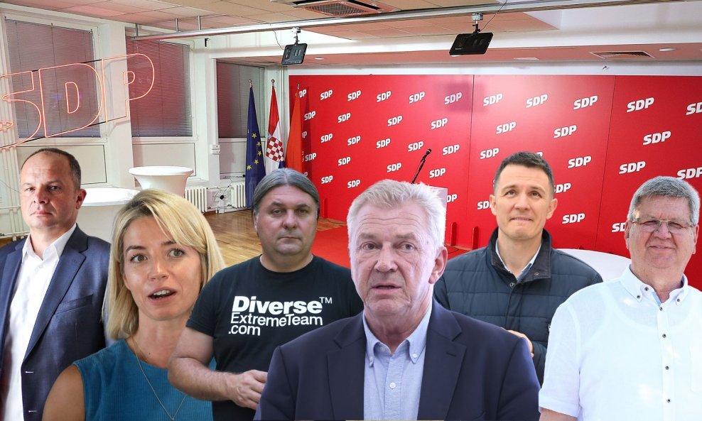 Siniša Hajdaš Dončić, Sanja Major, Mladen Kešer, Ranko Ostojić, Zoran Paunović, Mirando Mrsić