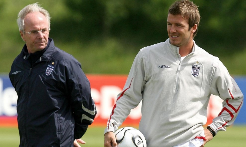 Sven-Goran Eriksson i David Beckham