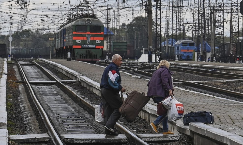 Željeznička postaja u Pokrovsku