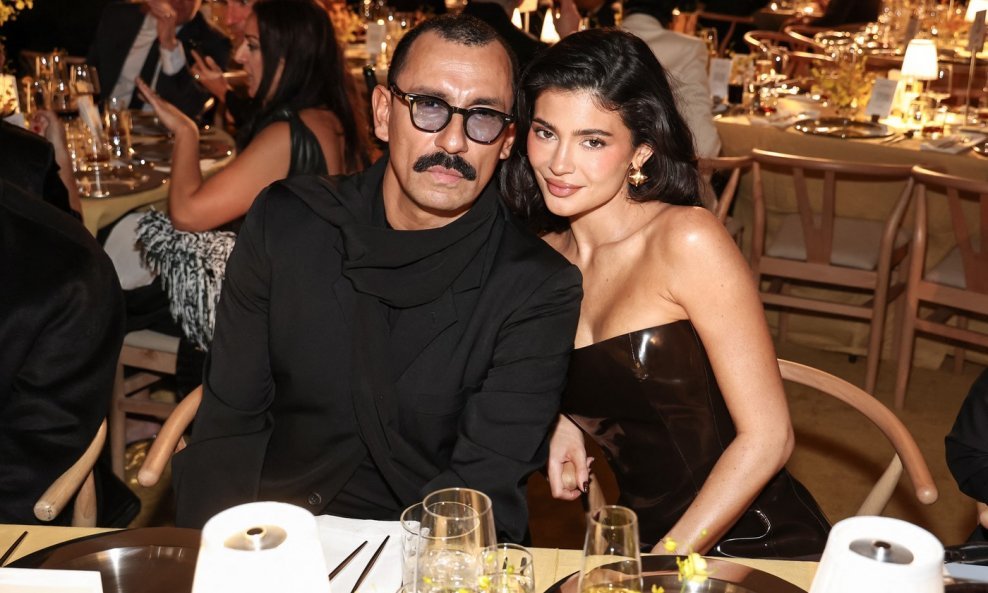 Haider Ackermann i Kylie Jenner