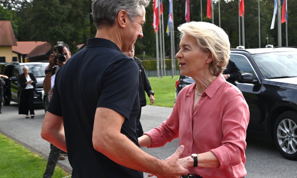 Robert Golob i Ursula von der Leyen - zapelo je oko povjerenika