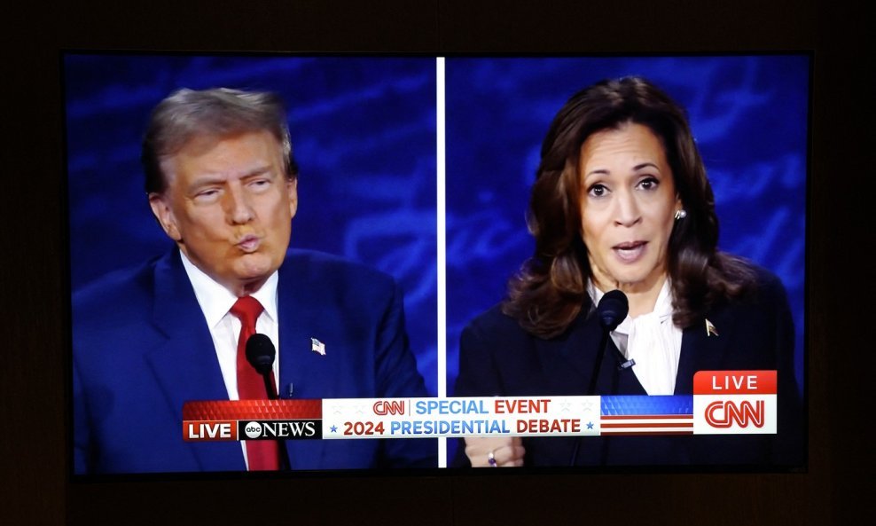 Donald Trump, Kamala Harris