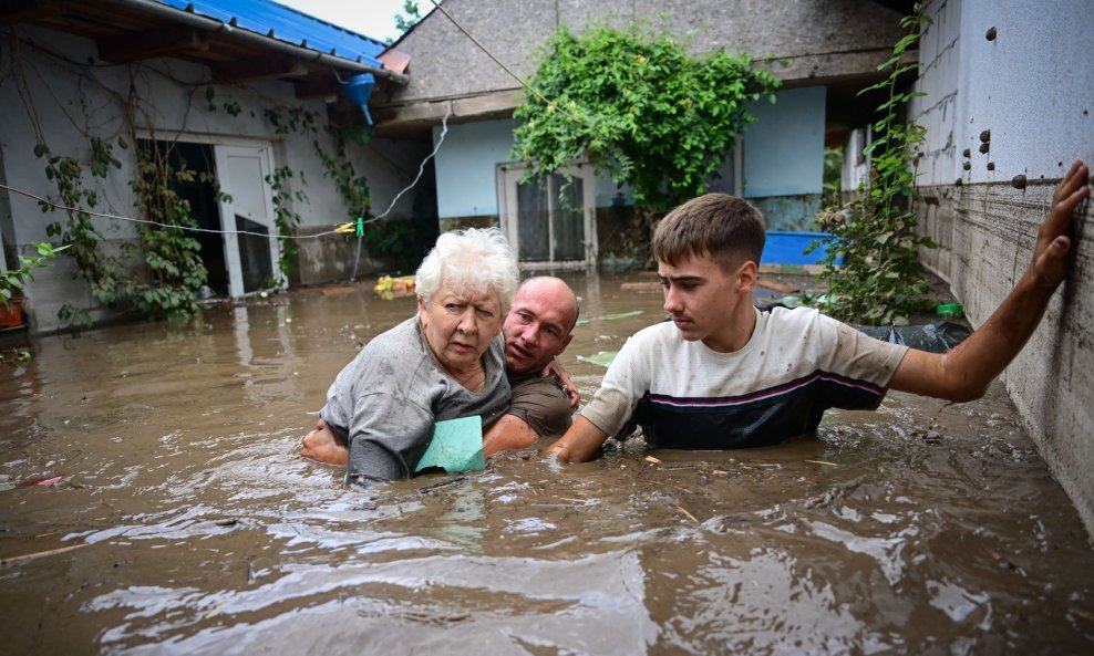 Poplava u Rumunjskoj, oluja Boris