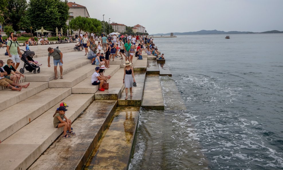 Morske orgulje, Zadar