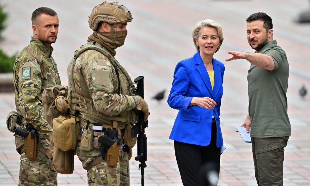 Ursula von der Leyen i Volodimir Zelenski