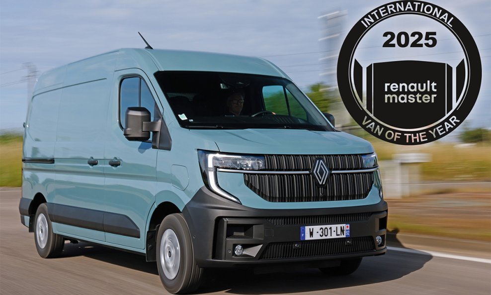 Renault Master je Međunarodni kombi godine 2025.