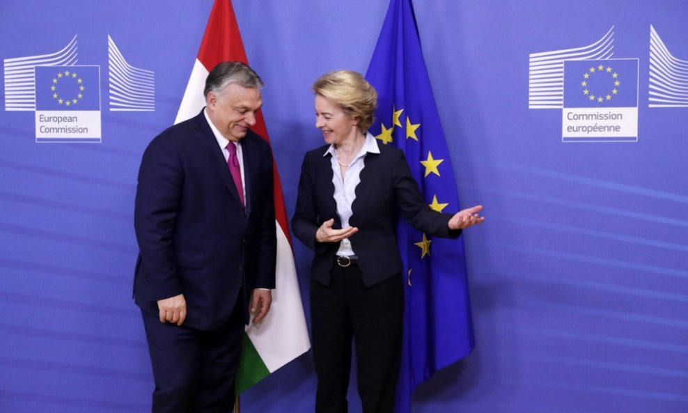 Viktor Orban i Ursula Von der Leyen