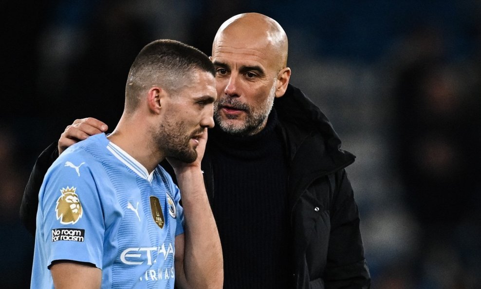 Pep Guardiola i Mateo Kovačić