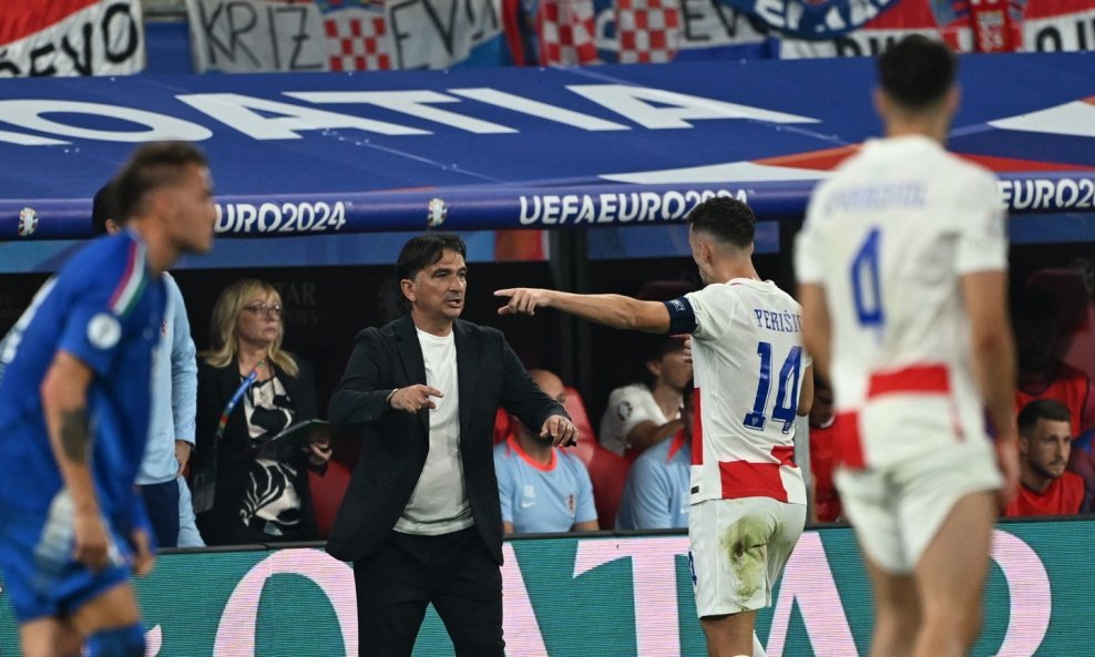 Zlatko Dalić i Ivan Perišić