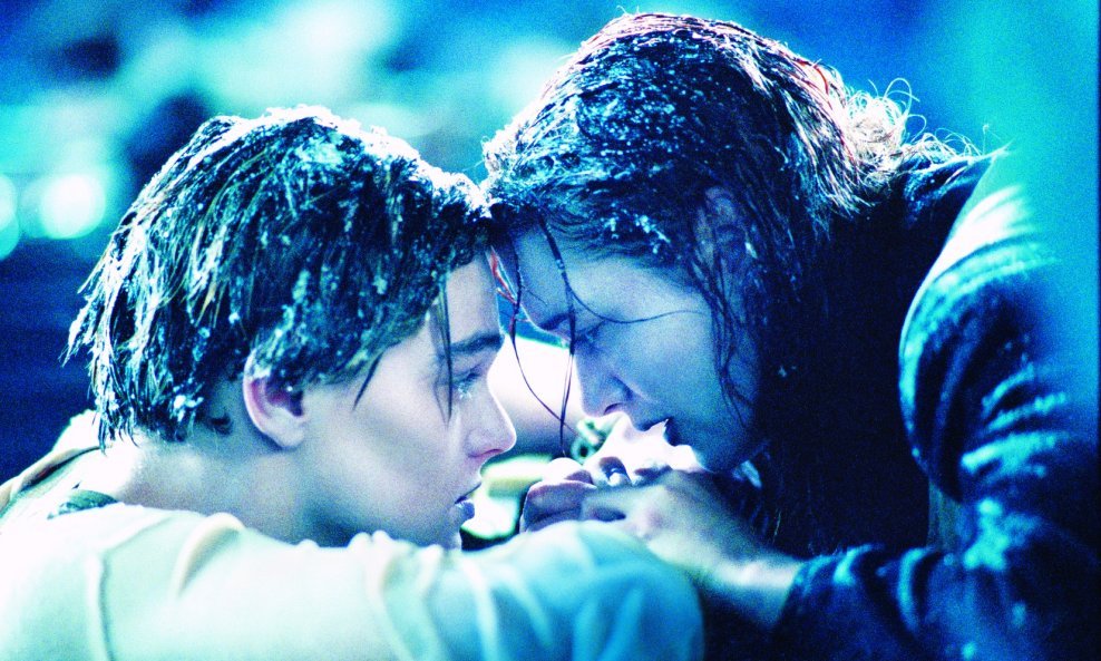 Leonardo Dicaprio i Kate Winslet u filmu 'Titanic'