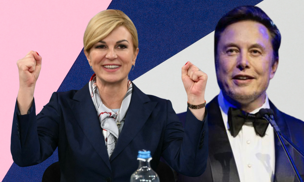 Kolinda Grabar-Kitarović i Elon Musk