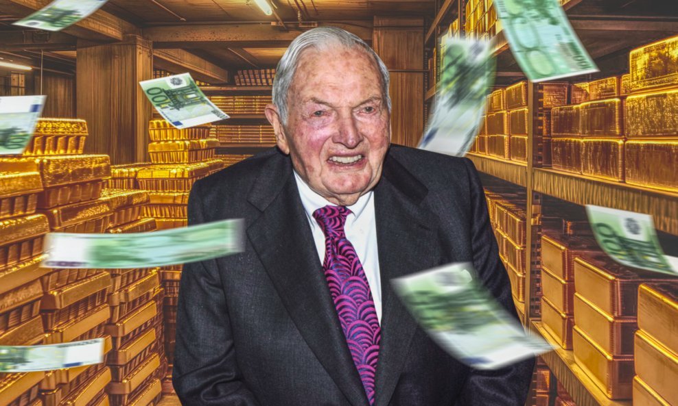 David Rockefeller bio je najstariji živući član treće generacije Rockefellerovih, a umro je 2017. u 102. godini života