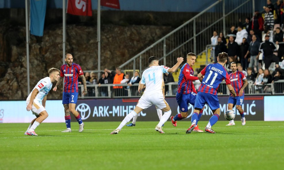 Detalj s derbija Rijeka - Hajduk