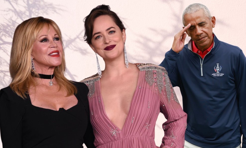 Dakota Johnson, Melanie Griffith, Barack Obama