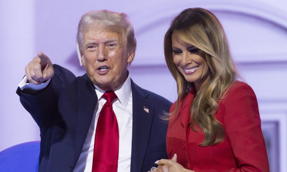 Donald i Melania Trump