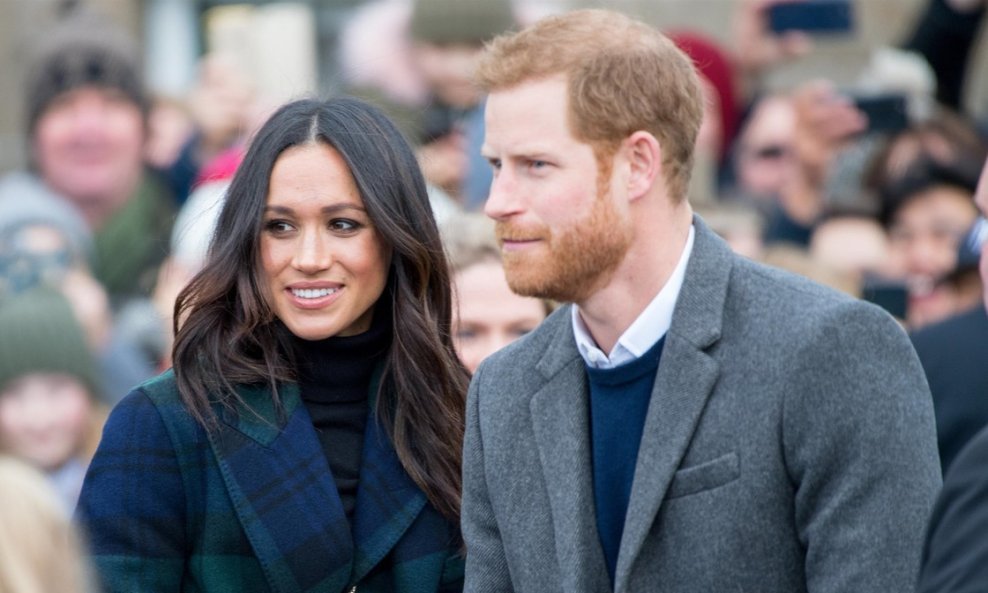 Princ Harry i Meghan Markle