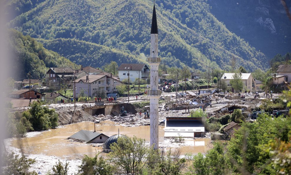 Posljedice poplava u Jablanici