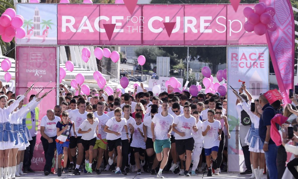 Race for the Cure u Splitu