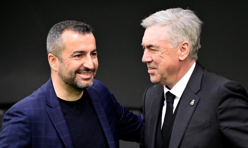 Diego Martinez (lijevo) i Carlo Ancelotti