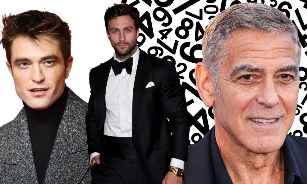 Robert Pattinson, Aaron Taylor-Johnson i George Clooney