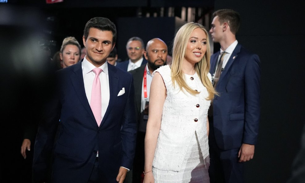 Michael Boulos i Tiffany Trump