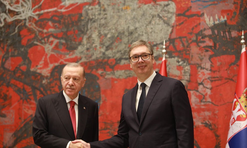 Recep Tayyip Erdoğan i Aleksandar Vučić