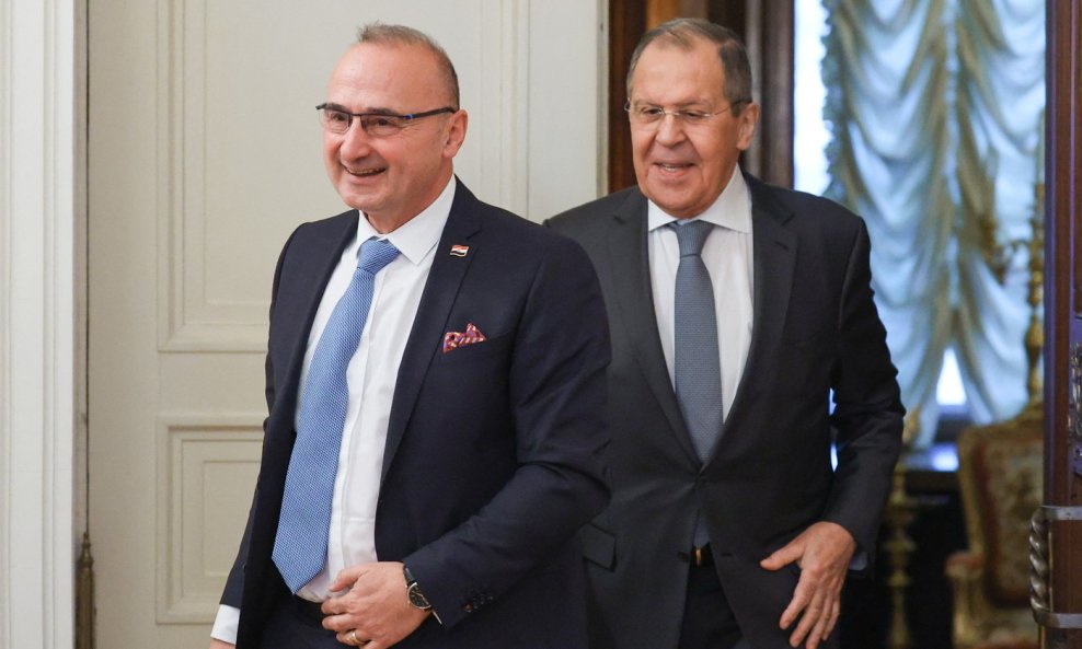 Gordan Grlić Radman i Sergej Lavrov