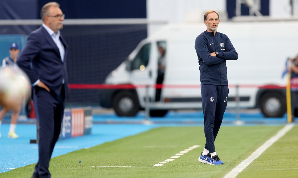 Thomas Tuchel (desno) i Ante Čačić