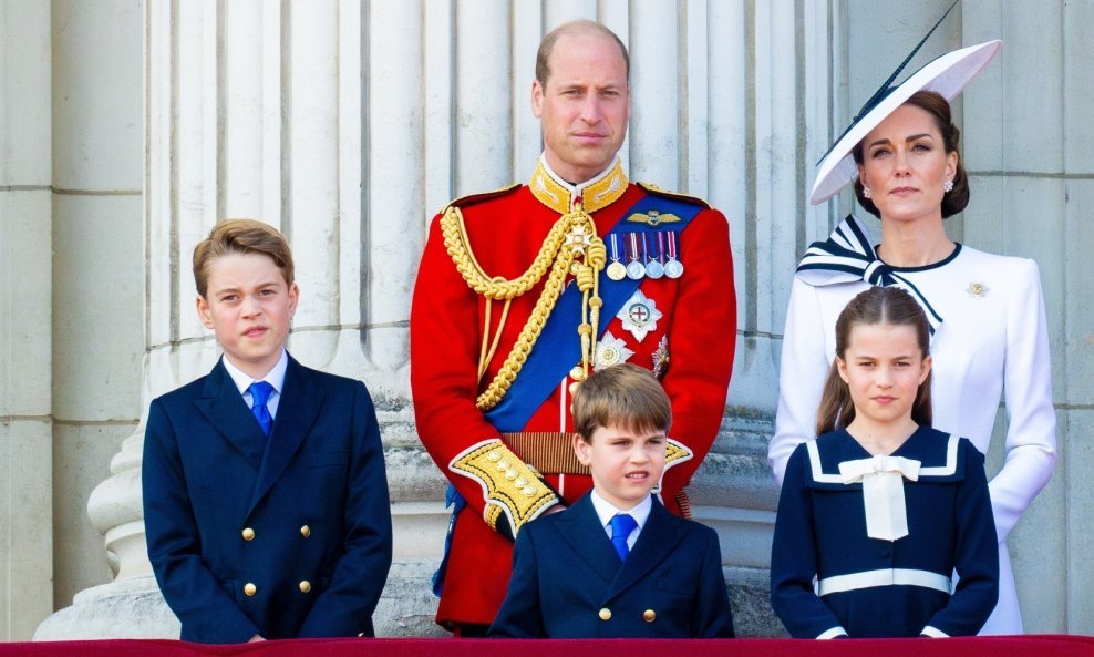 Kate Middleton, princeza Charlotte, prinčevi William, George i Louis