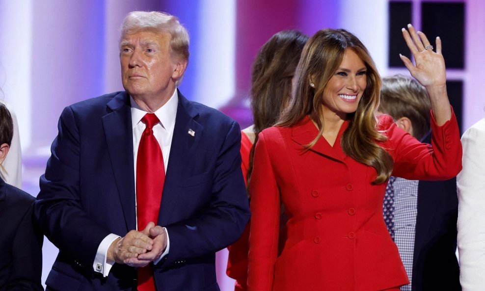 Melania i Donald Trump