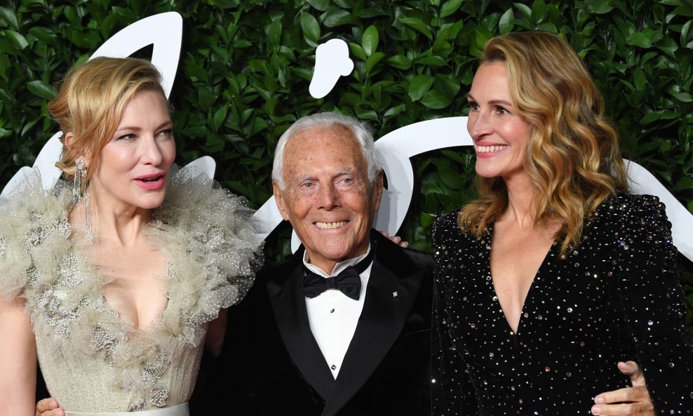 Cate Blanchett, Giorgio Armani i Julia Roberts