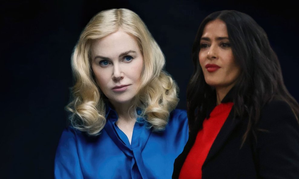 Nicole Kidman i Salma Hayek