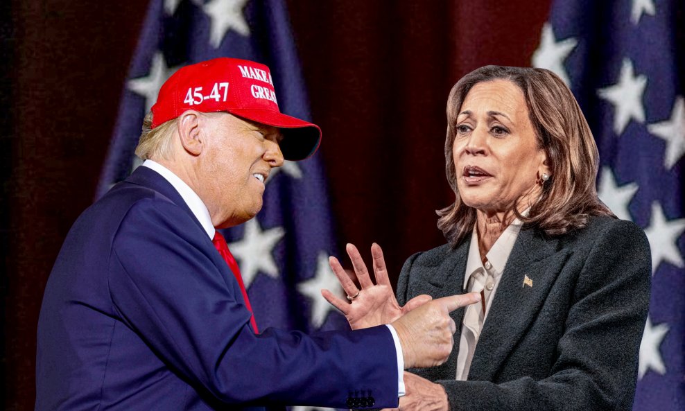 Donald Trump i Kamala Harris