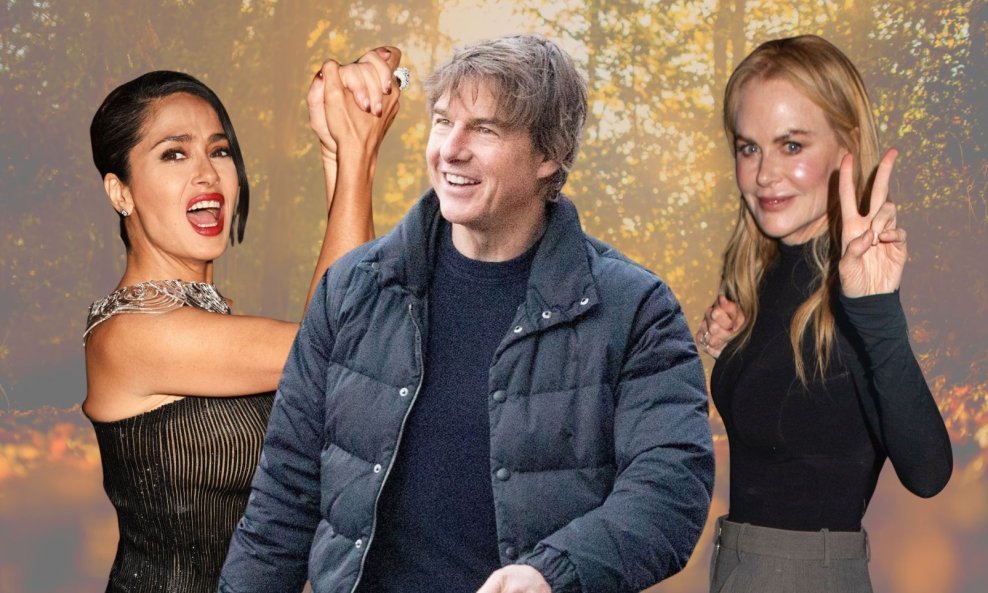 Salma Hayek, Tom Cruise i Nicole Kidman