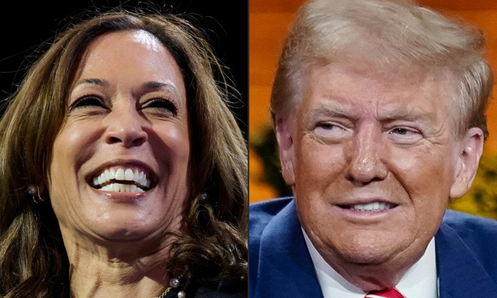 Kamala Harris i Donald Trump - koga bi birale njihove hrvatske kolege?