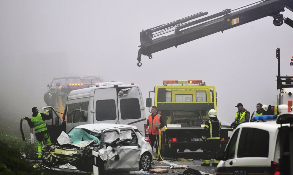 Prometna nesreća na autocesti A6